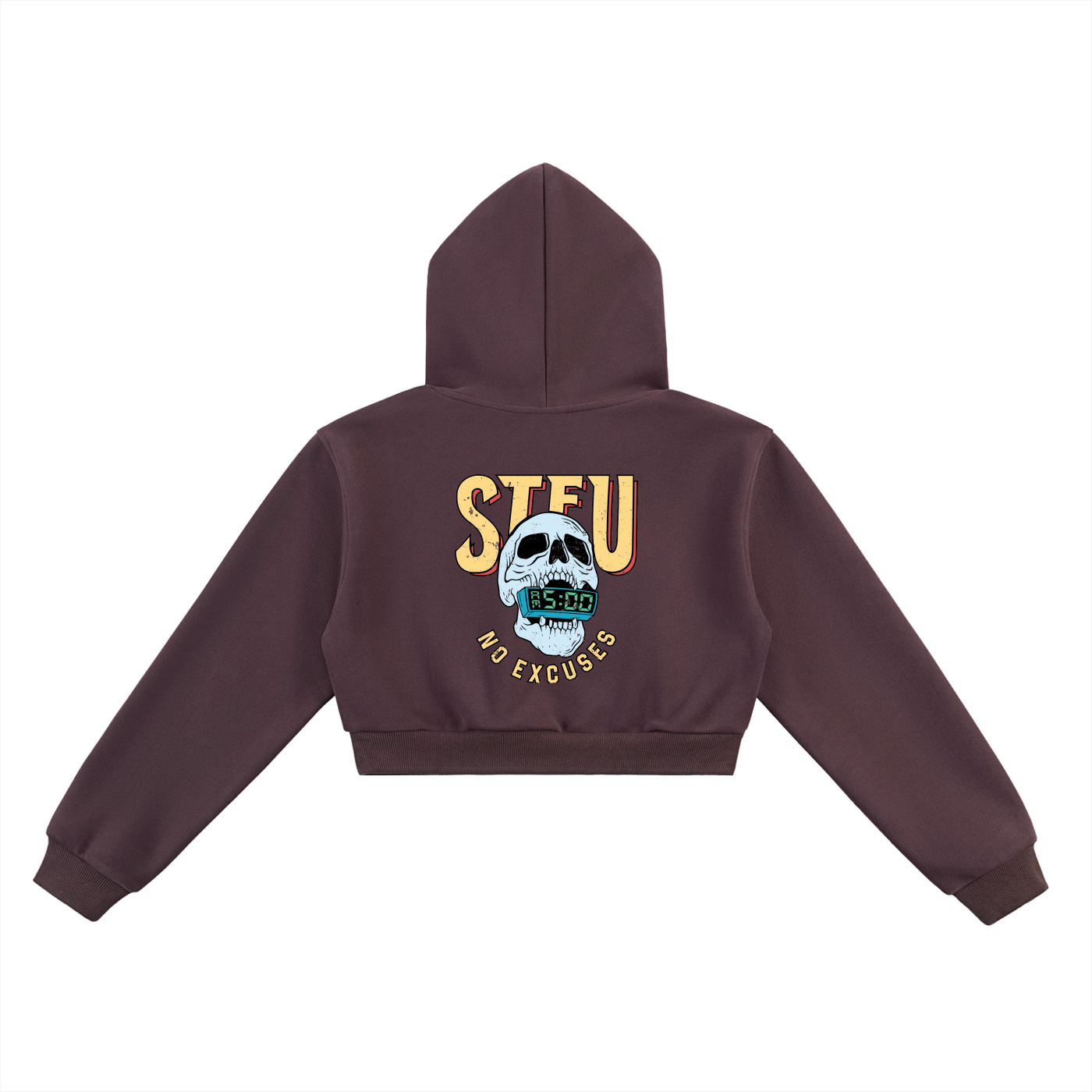 STFU Cropped Hoodie