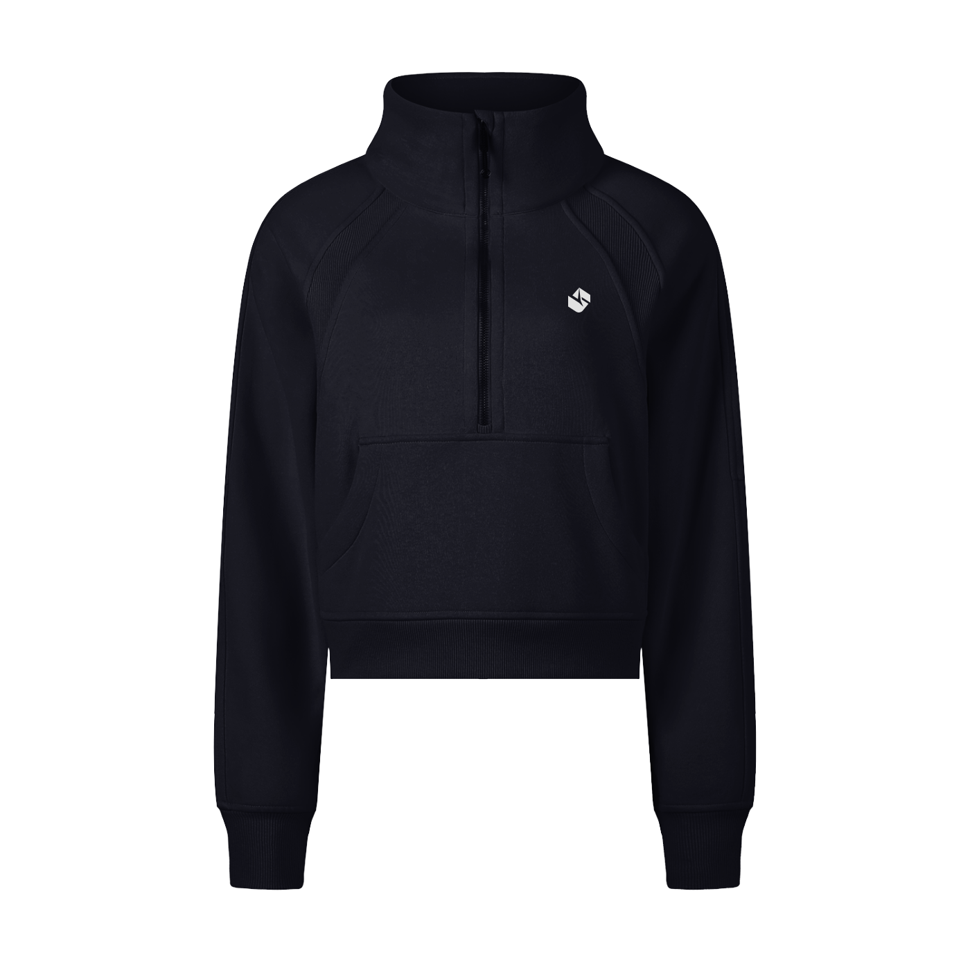 5AM Cropped Half-Zip Sweatshirt