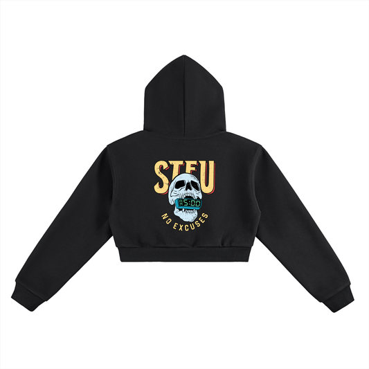 STFU Cropped Hoodie