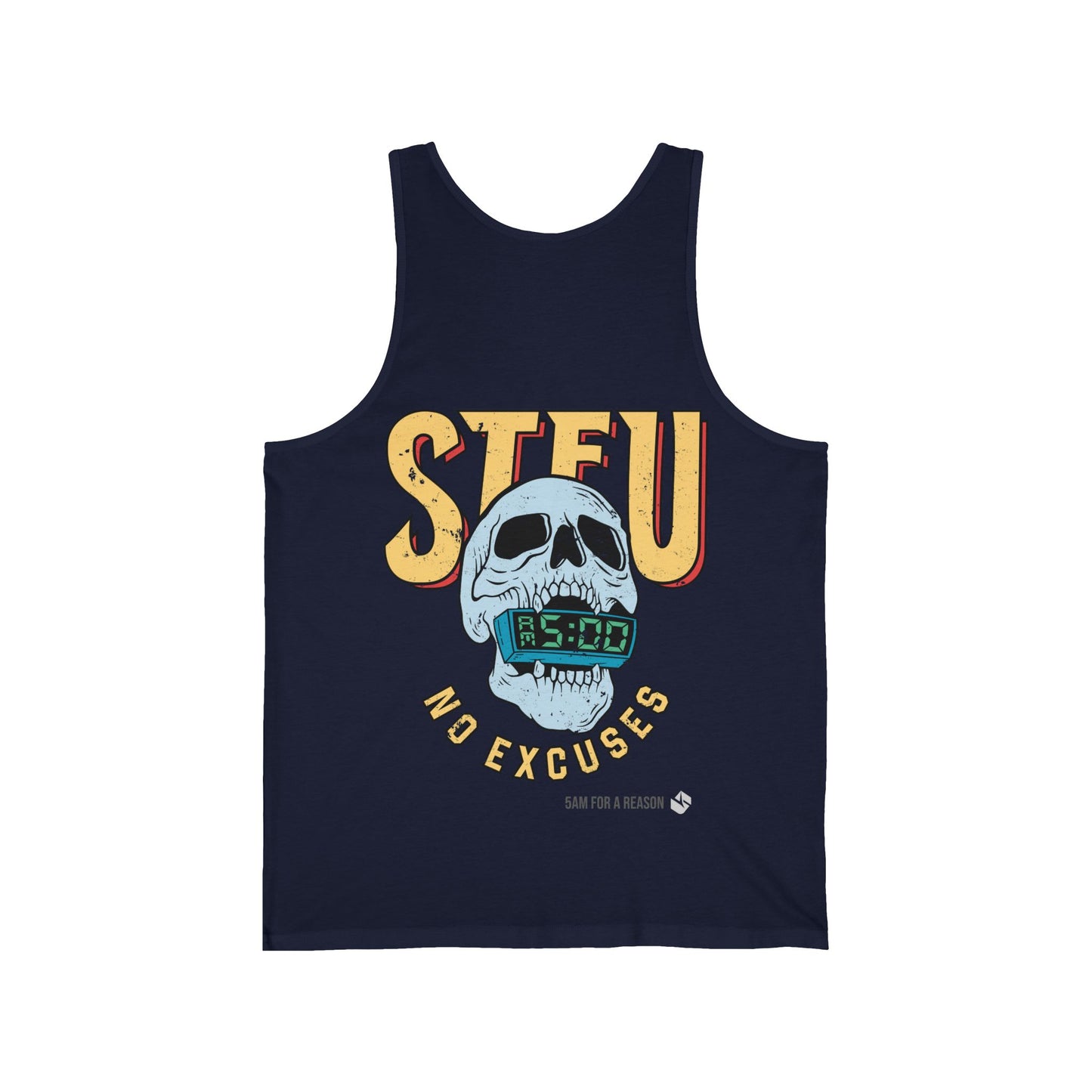 5AM STFU Skull Tank