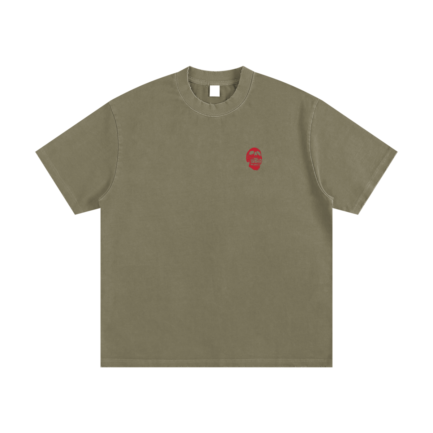 STFU Heavyweight Washed Frayed T-Shirt