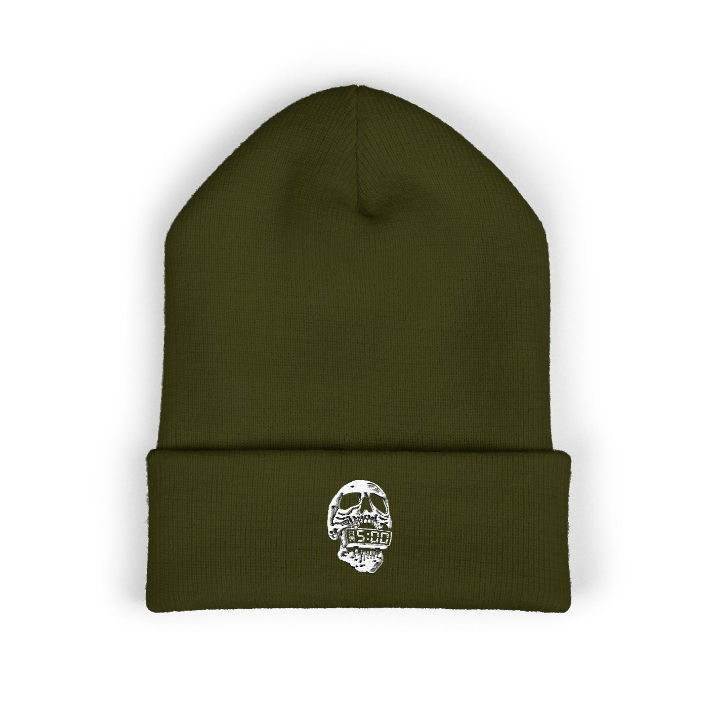 Skull Cuffed Beanie