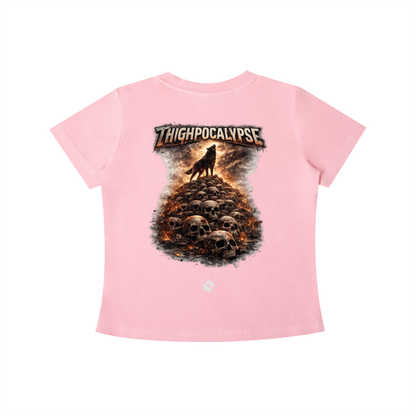 THIGHPOCALYPSE Vintage Wash Slim Fit T-shirt
