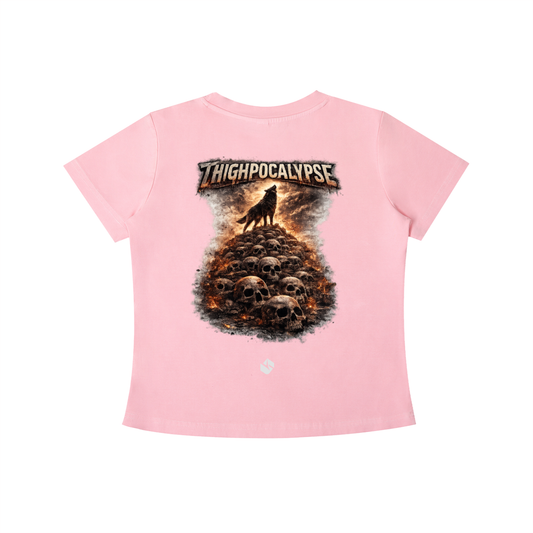 THIGHPOCALYPSE Vintage Wash Slim Fit T-shirt