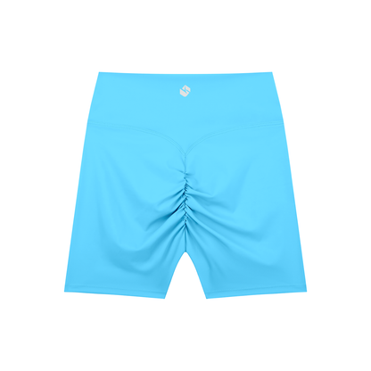 High-Waisted SCRUNCHED PEACH Biker Shorts