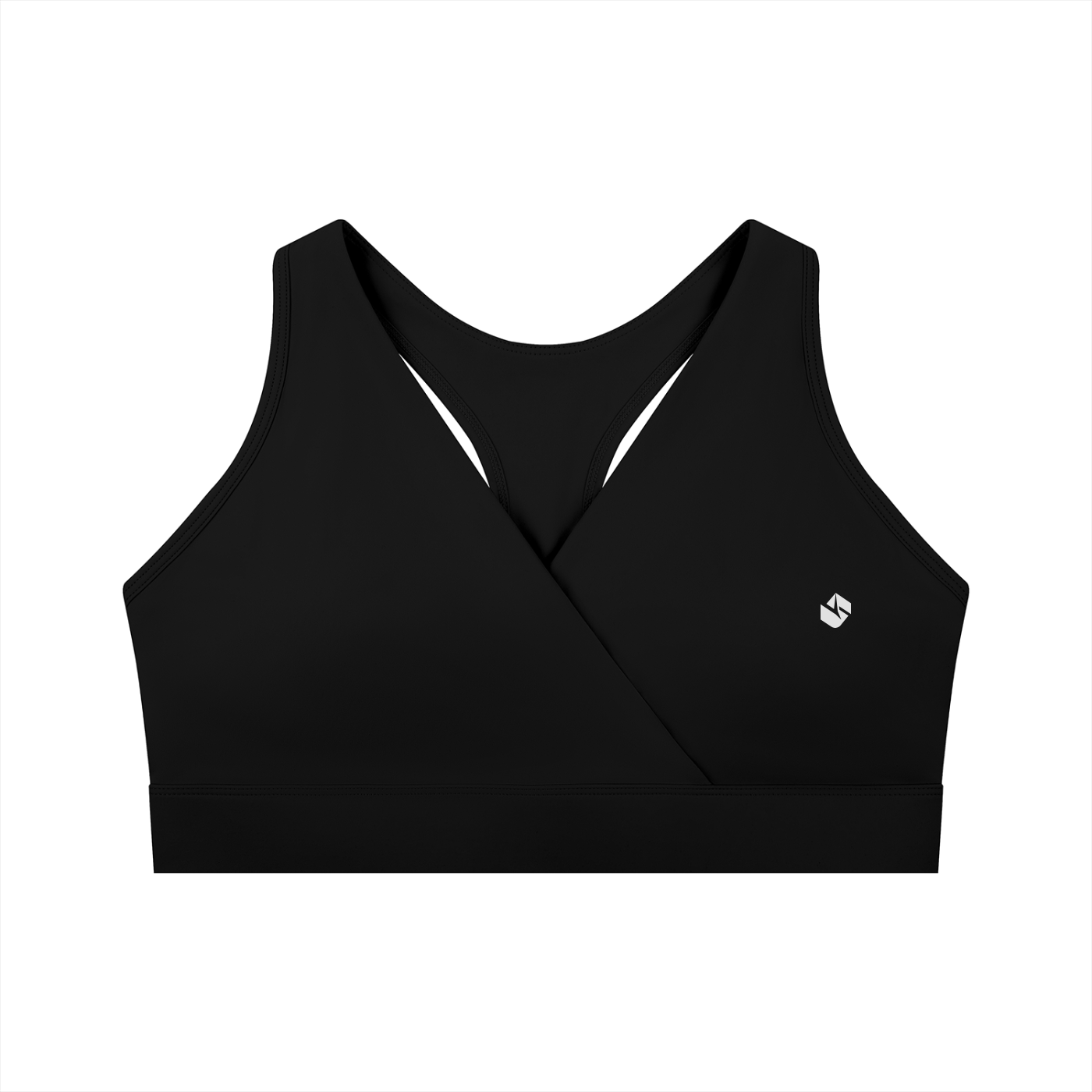 Women's Crossover V-Neck Sports Bra