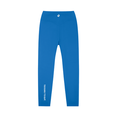 TOO EARLY TO QUIT High-Waisted Yoga Leggings