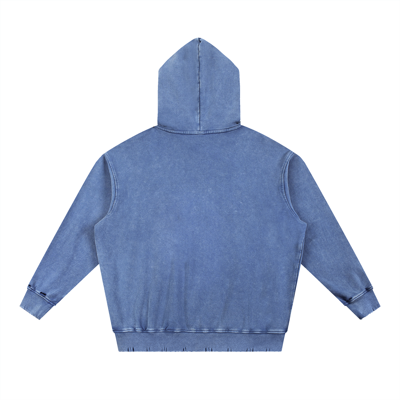 5AM Snow Wash Hand-Frayed Heavyweight Hoodie