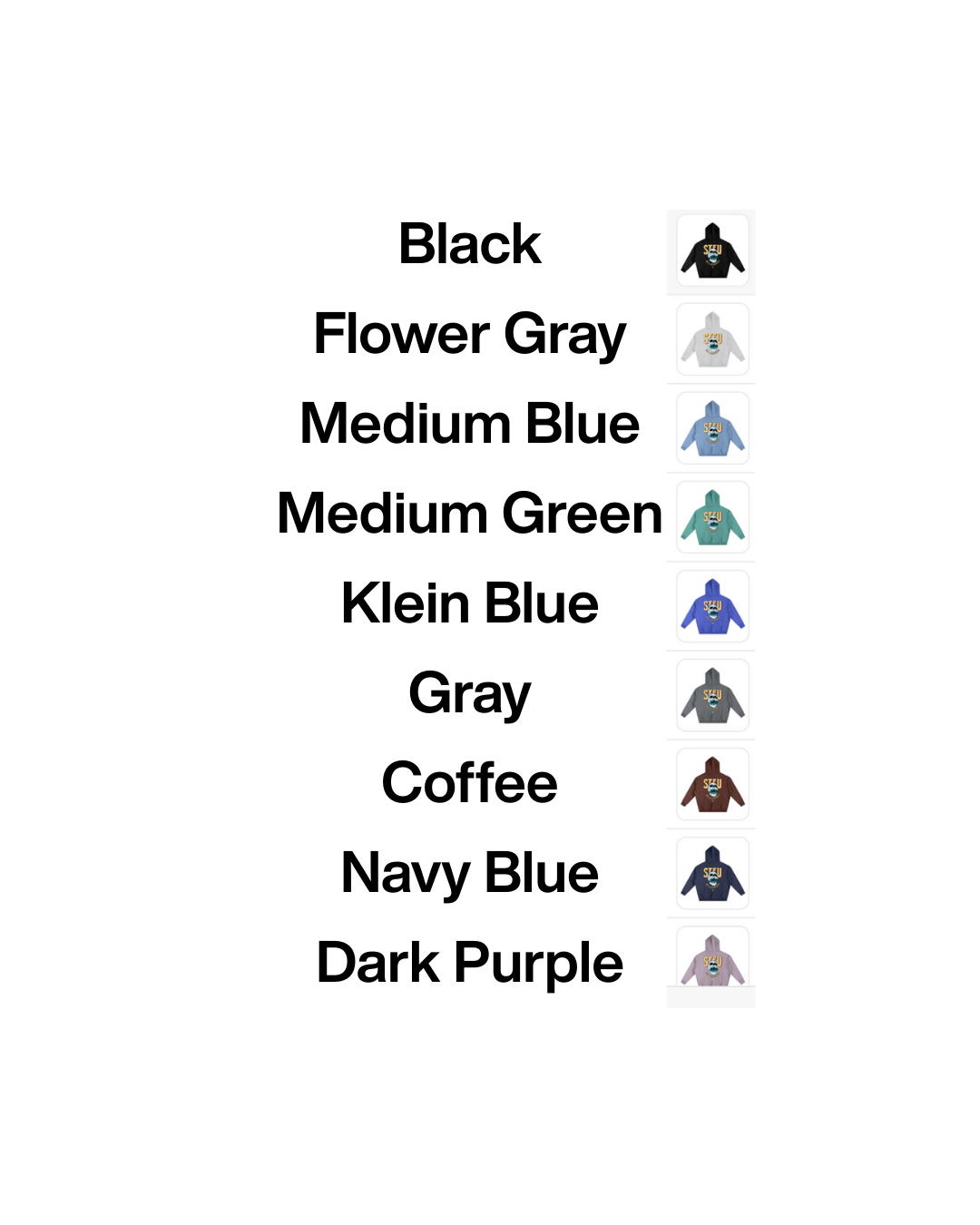 STFU No Excuses Oversized Fleeced Hoodie