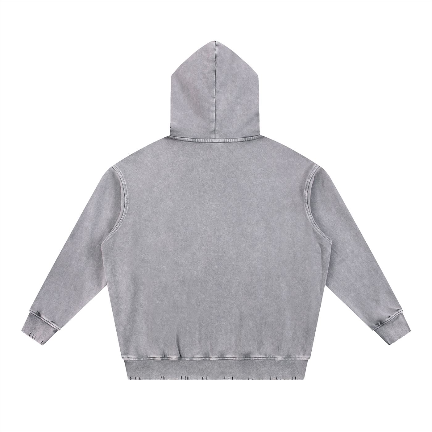 5AM Snow Wash Hand-Frayed Heavyweight Hoodie