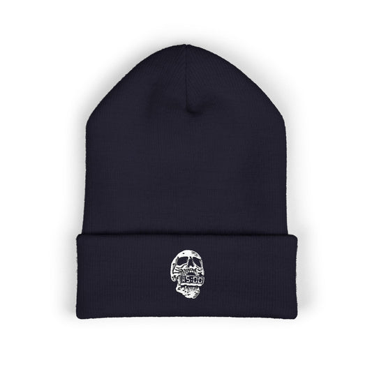 Skull Cuffed Beanie