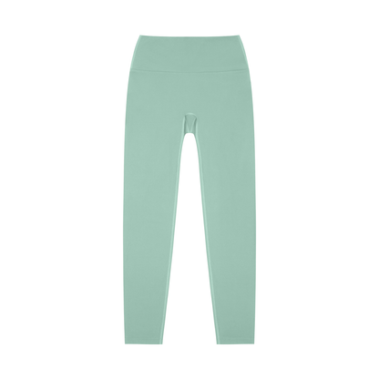 TOO EARLY TO QUIT High-Waisted Yoga Leggings