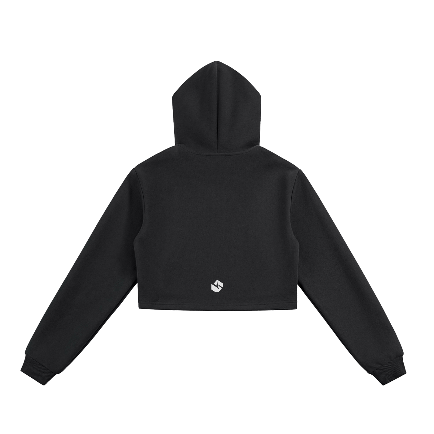 5AM Cropped Zip-Up Hoodie
