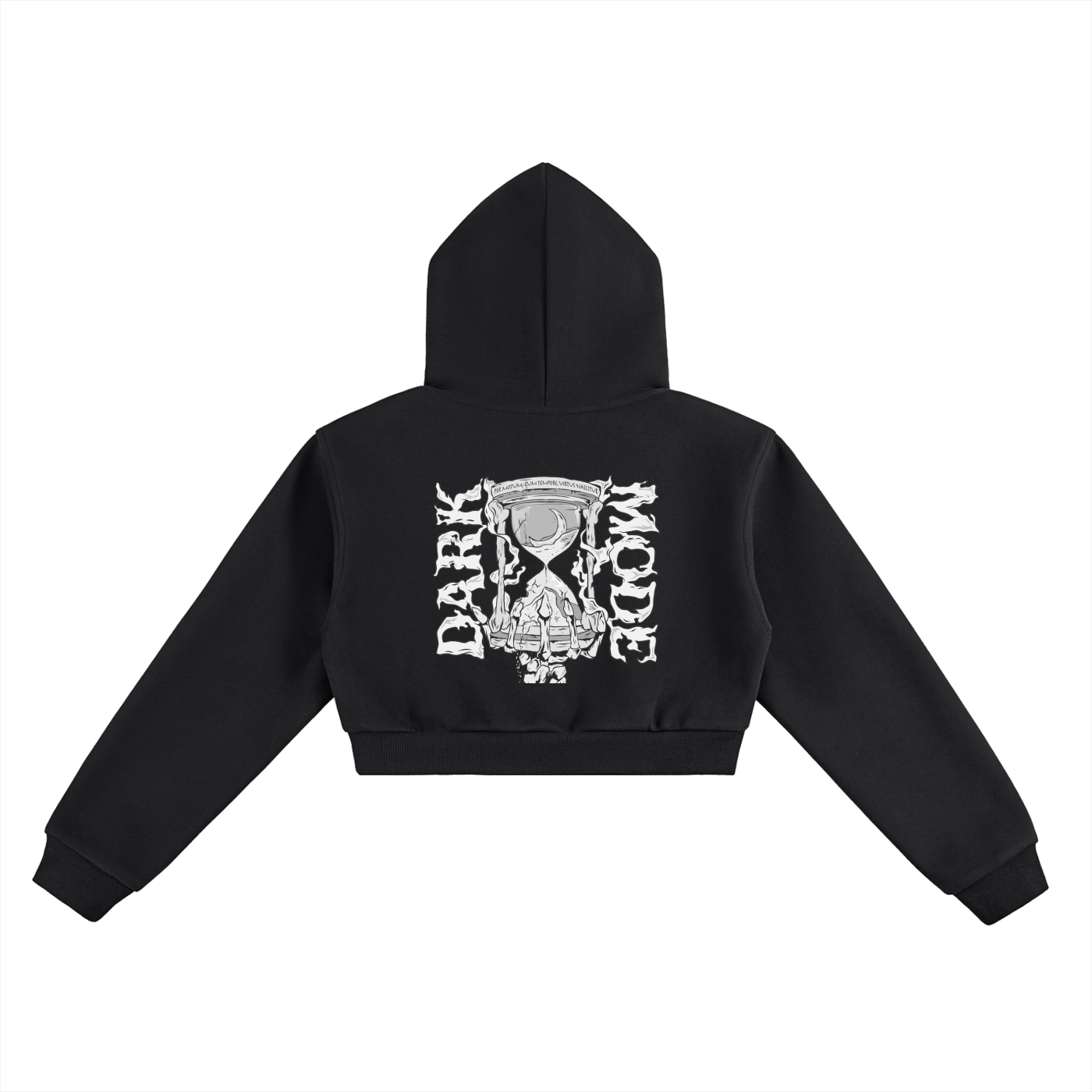 DARK MODE Cropped Hoodie