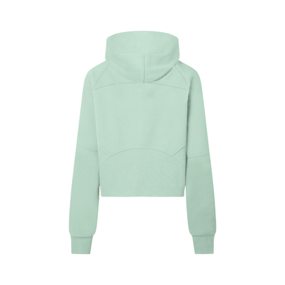 5AM Cropped Half-Zip Hoodie