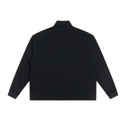 5AM Half-Zip Rolled Edge Fleece Sweatshirt