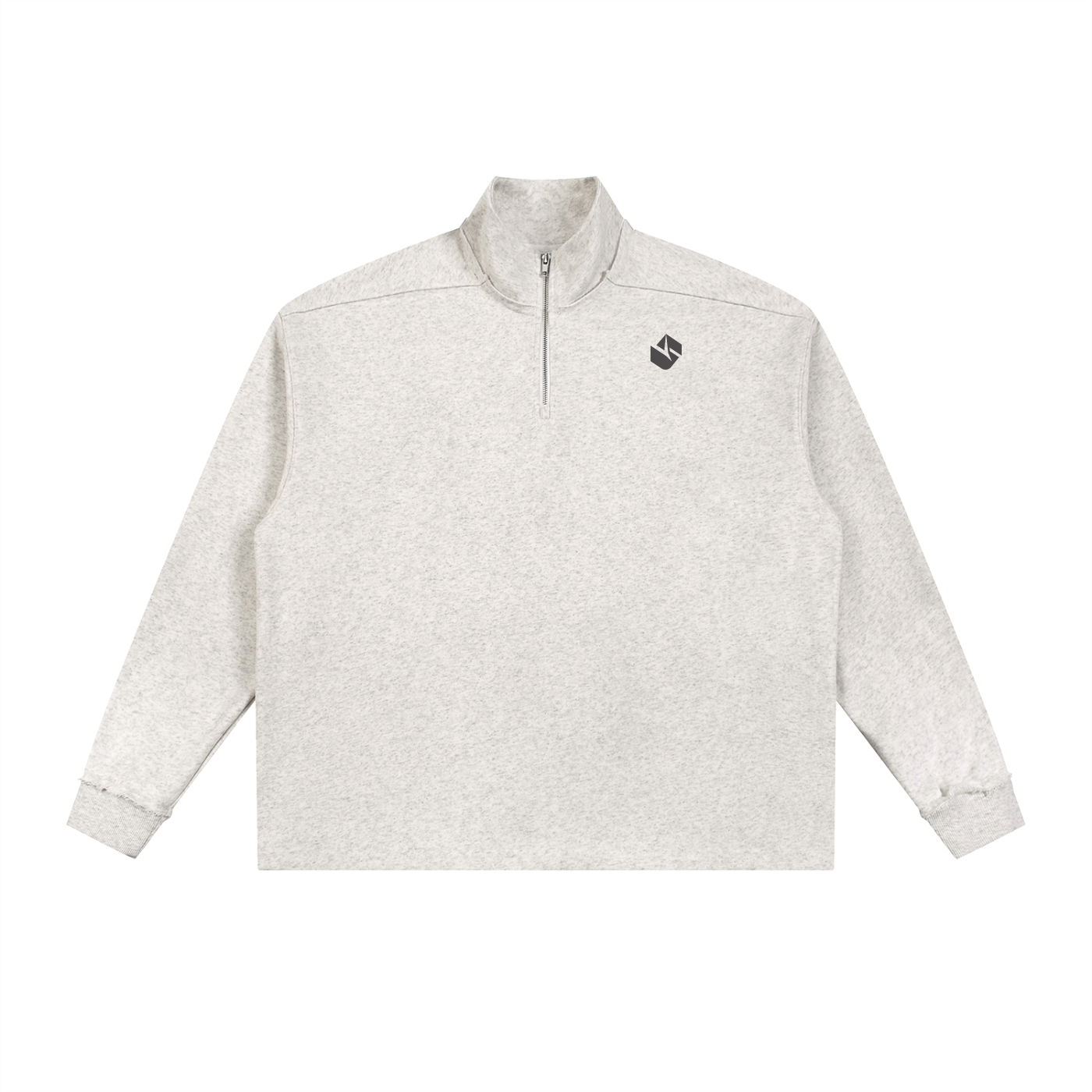 5AM Half-Zip Rolled Edge Fleece Sweatshirt