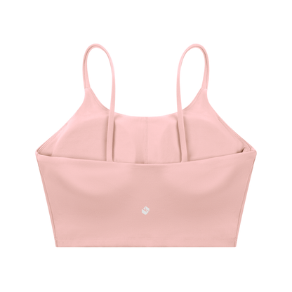 BAD BITCH Spaghetti Strap Yoga Sports Bra