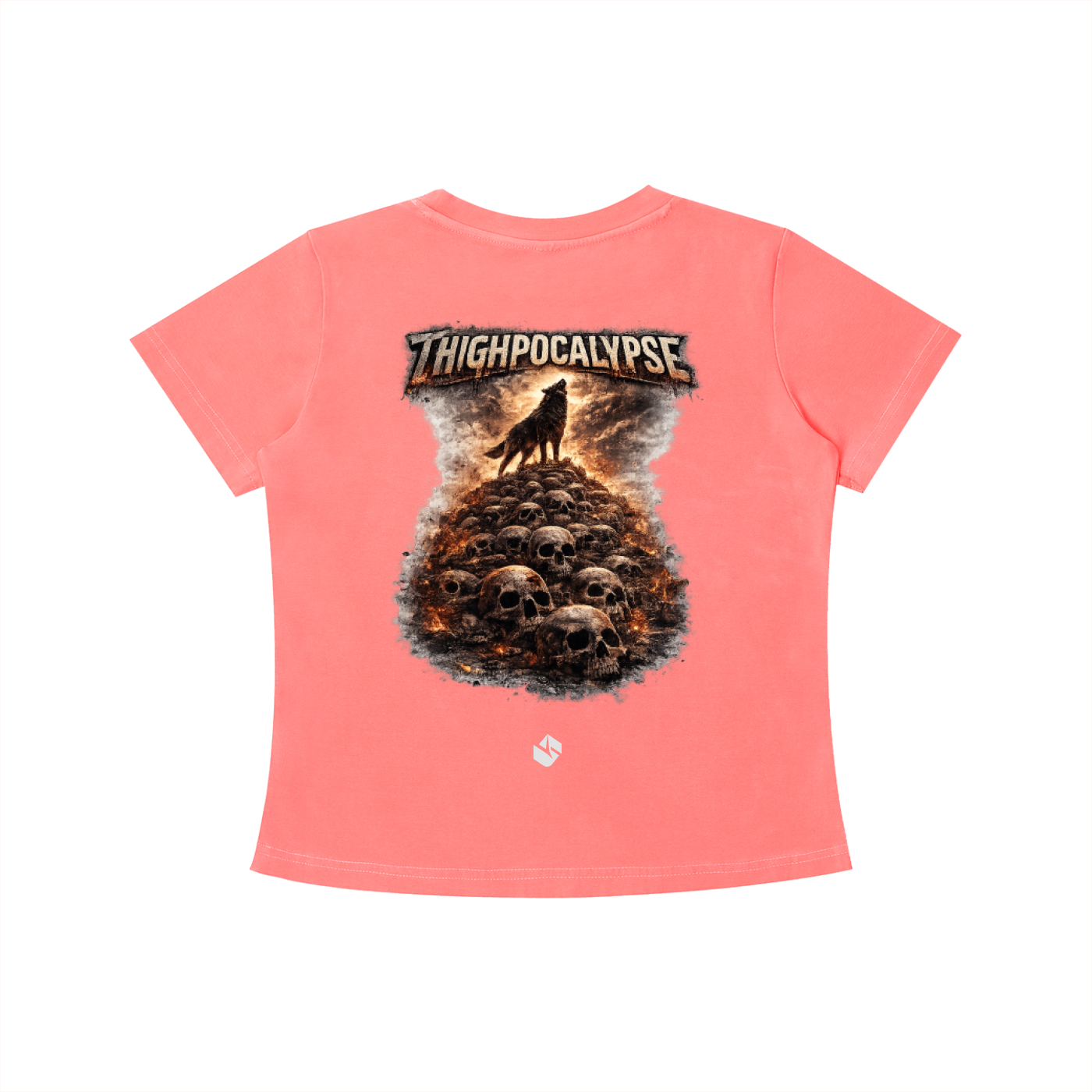 THIGHPOCALYPSE Vintage Wash Slim Fit T-shirt