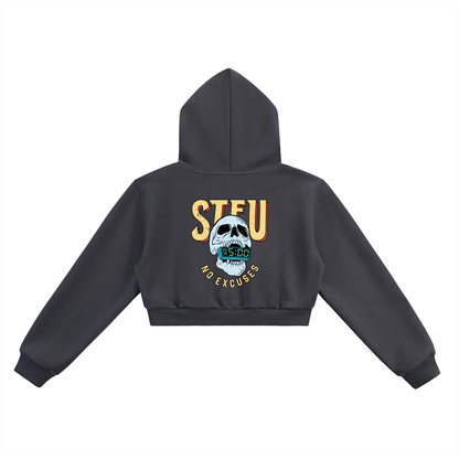 STFU Cropped Hoodie