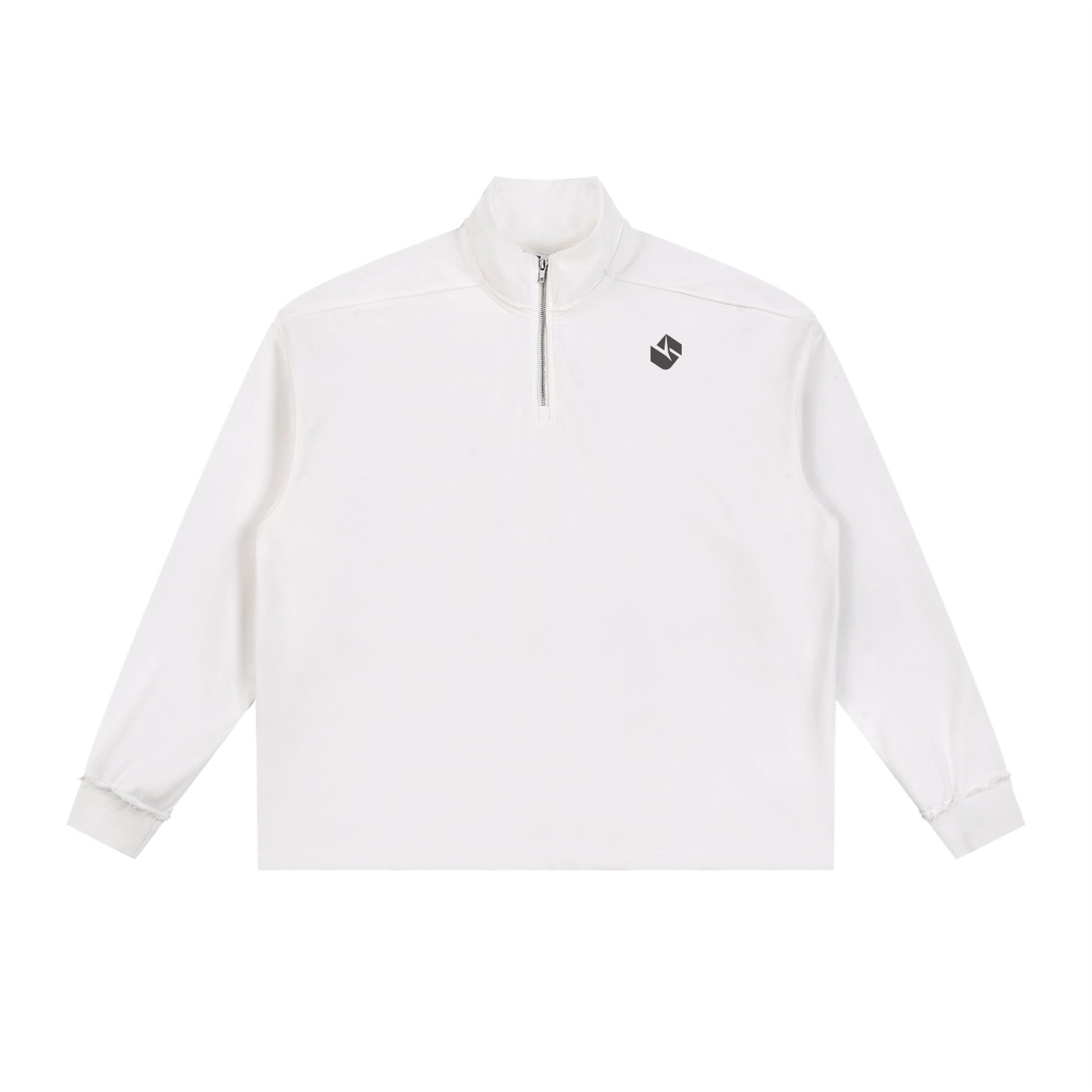 5AM Half-Zip Rolled Edge Fleece Sweatshirt