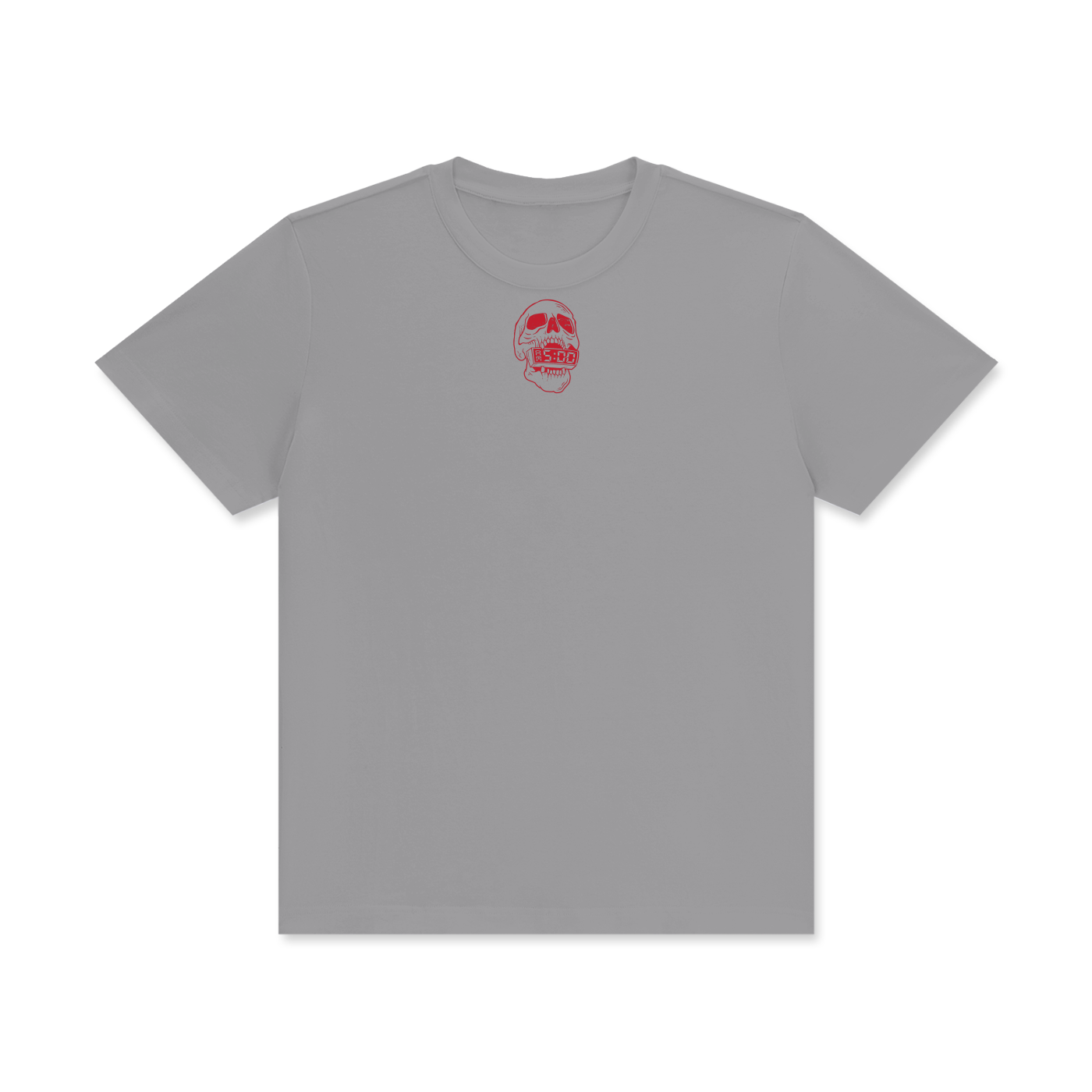 5AM SKULL Cotton T-Shirt