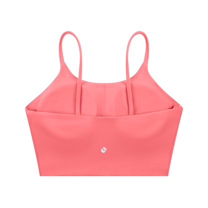 BAD BITCH Spaghetti Strap Yoga Sports Bra