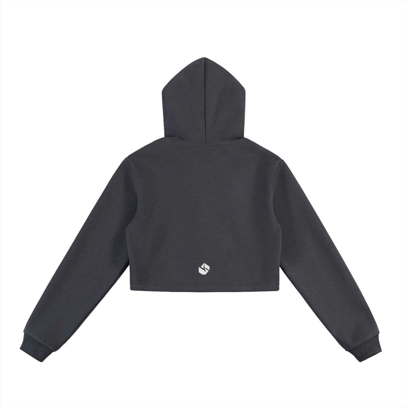 5AM Cropped Zip-Up Hoodie