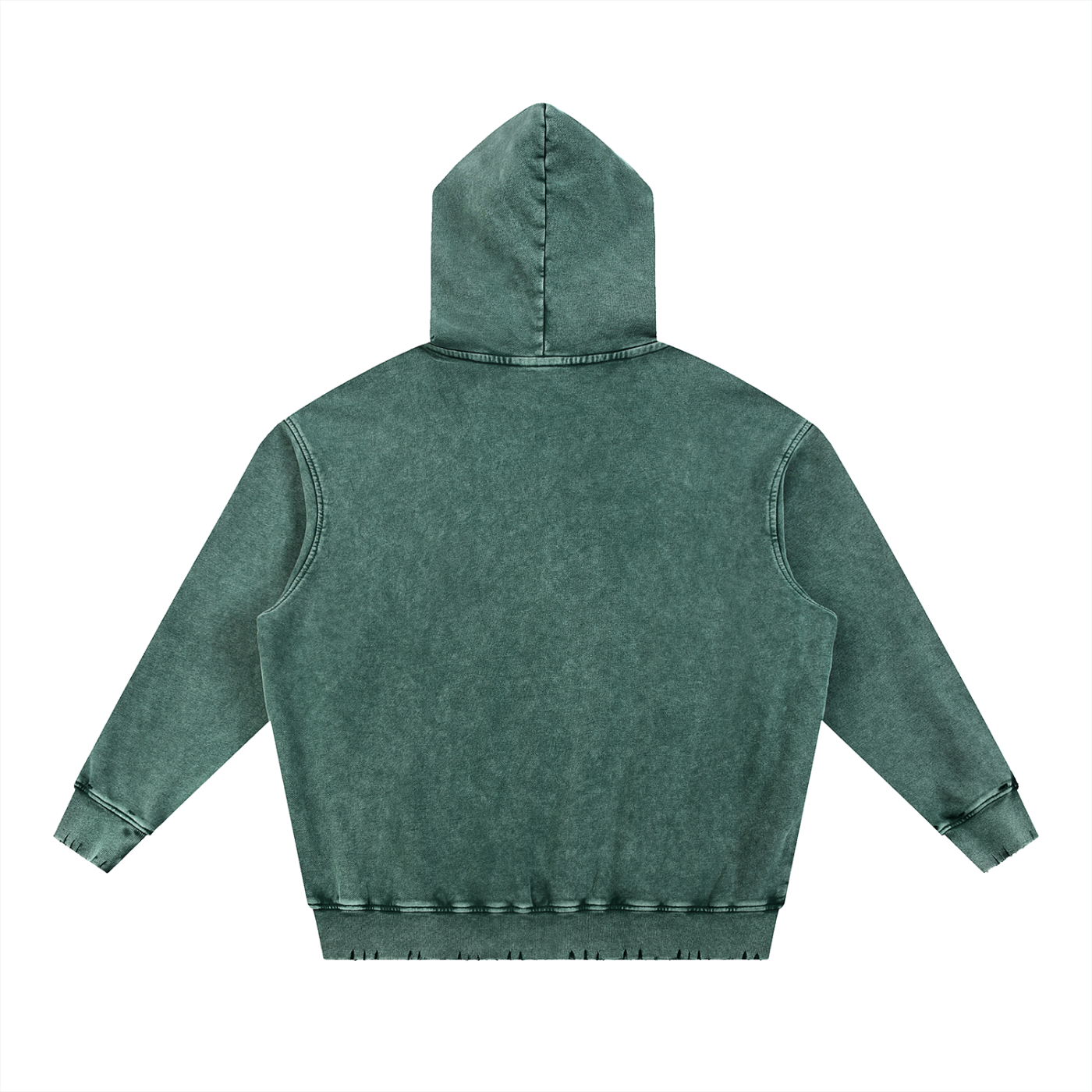 5AM Snow Wash Hand-Frayed Heavyweight Hoodie