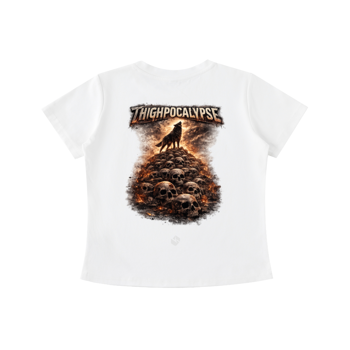 THIGHPOCALYPSE Vintage Wash Slim Fit T-shirt