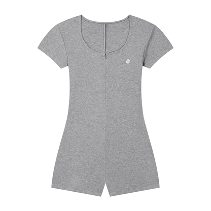 Women's Cape Tie Waist Romper
