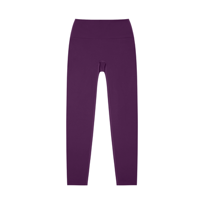 TOO EARLY TO QUIT High-Waisted Yoga Leggings